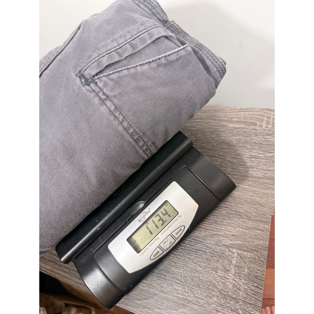 Carhartt Relaxed Fit Double Knee Work Pants Gray Mens Utility 40x30 102802-029 - Picture 7 of 7
